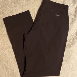 Eddie Bauer Rainier pants, charcoal gray (storm), 36x34